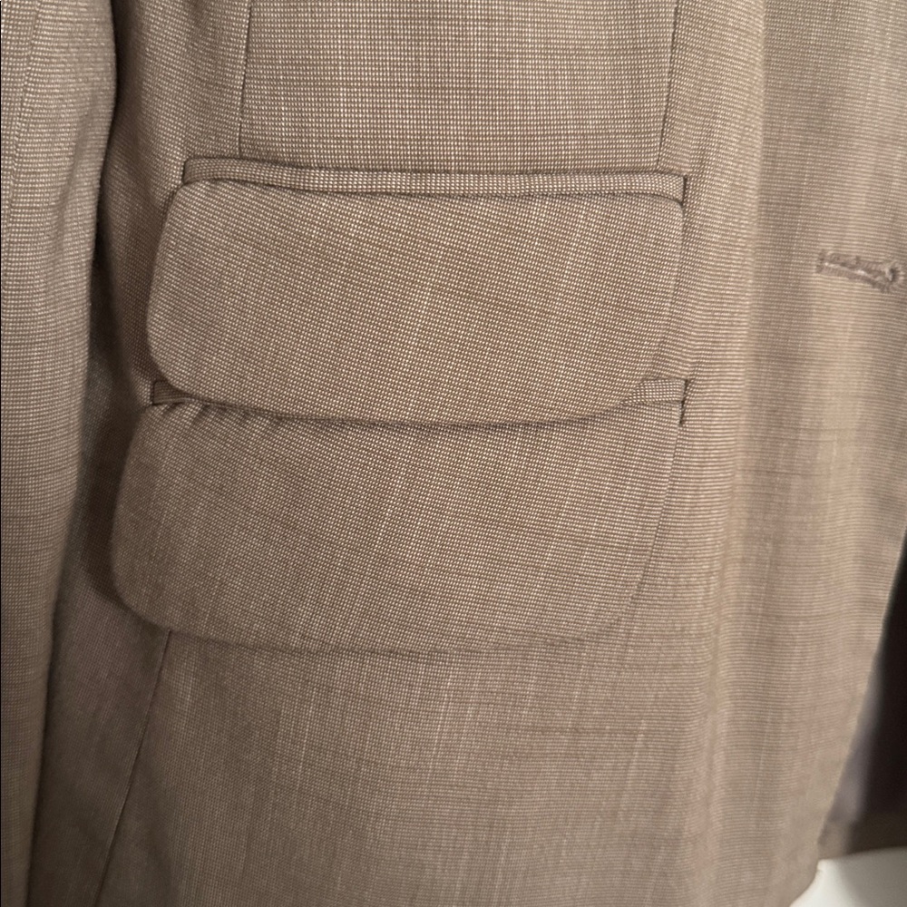 New York & Company Tan Blazer Jacket - Picture 2 of 5